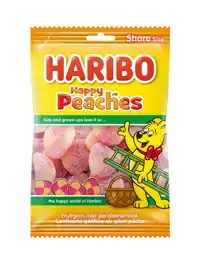 SNOEP HARIBO PERZIKEN ZAK 250GR