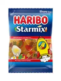 SNOEP HARIBO STARMIX ZAK 250GR