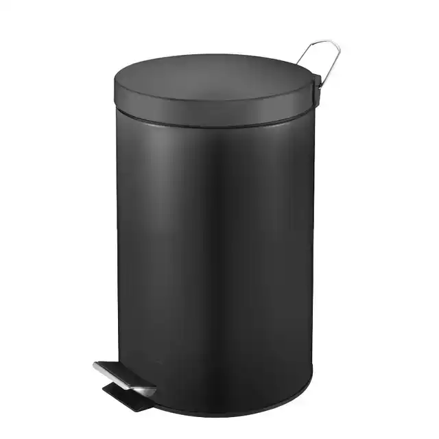 PEDAALEMMER VEPA BINS 12 LITER ZWART