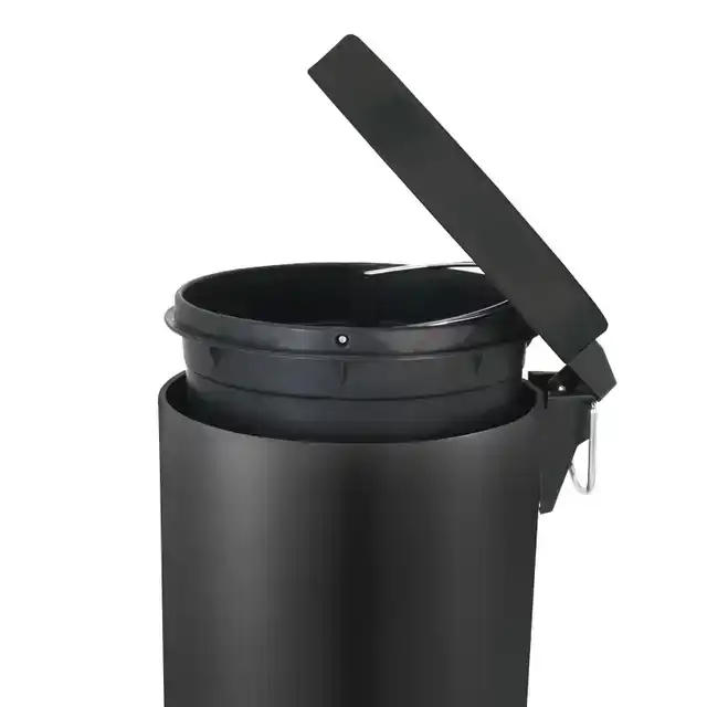 PEDAALEMMER VEPA BINS 12 LITER ZWART