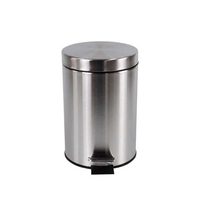 PEDAALEMMER BRASQ 3 LITER RVS