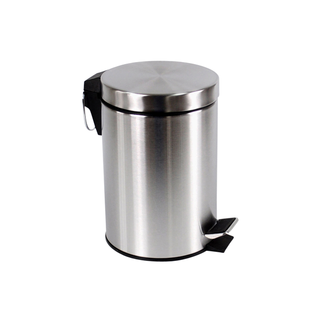PEDAALEMMER BRASQ 3 LITER RVS