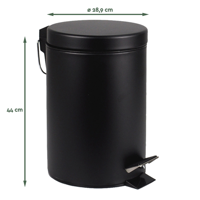 AFVALBAK BRASQ PEDAALEMMER 20 LITER