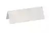 TAFELNAAMBORD KARTON MAUL 21X7.5CM WIT