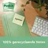 MEMOBLOK 3M POST-IT 654 76X76MM RECYCLE