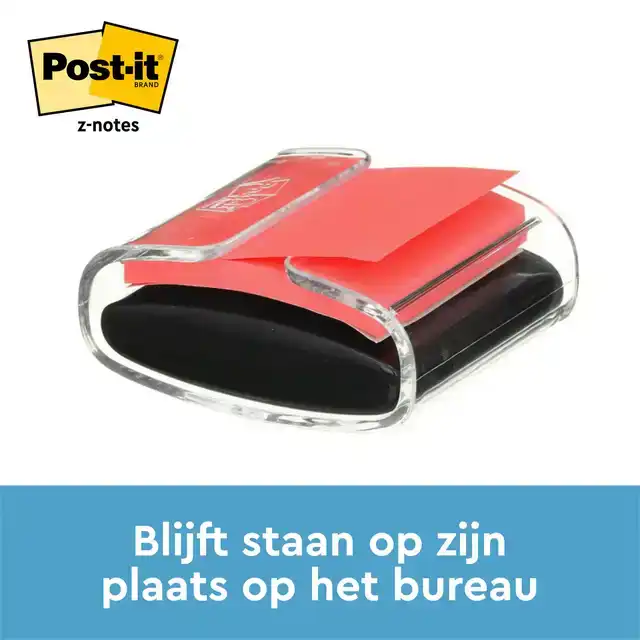 MEMOBLOKDISPENSER 3M TBV Z-NOTE 76X76MM