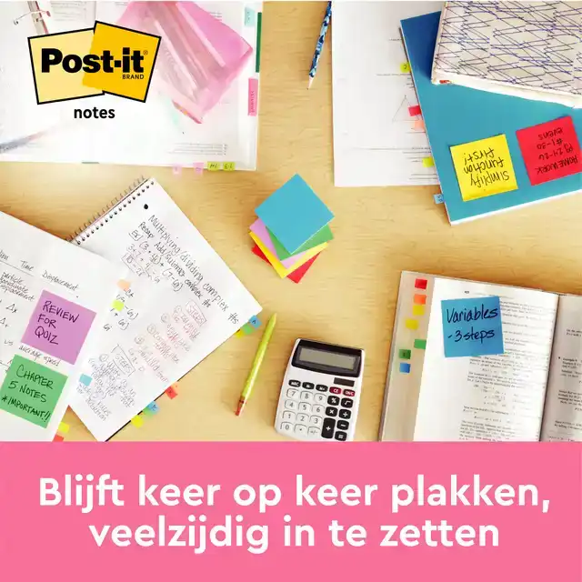 MEMOBLOK 3M POST-IT 654 76X76MM