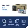REINIGINGSDOEK TORK W4 GEVOUWEN BLAUW