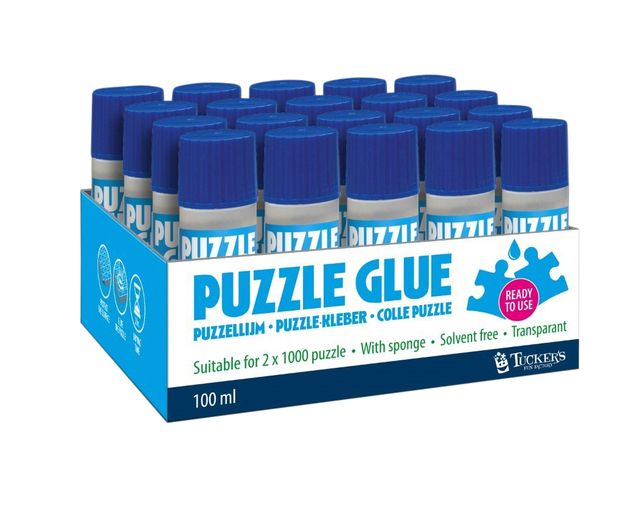 TUCKER'S FUN FACTORY DISPLAY PUZZLE GLUE (12 STUKS) (PUZZELL