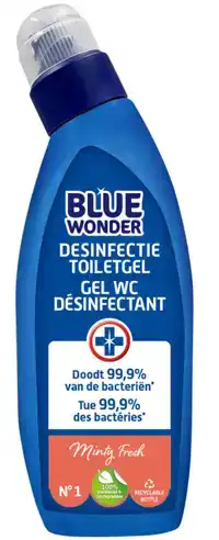 TOILETREINGER BLUE WONDER DESINFECTIE