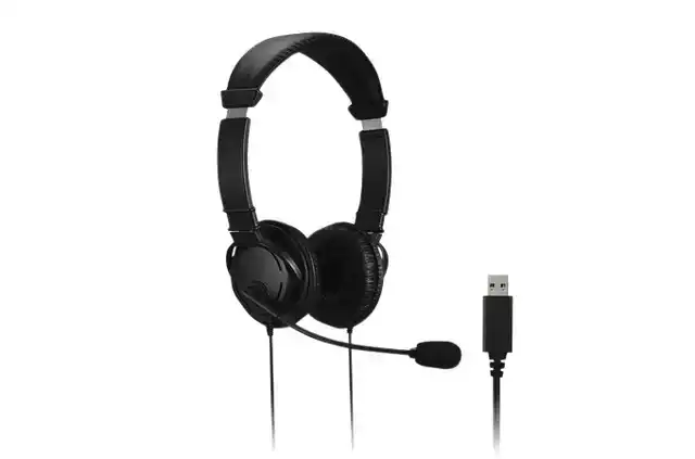 HOOFDTELEFOON KENSIGTON USB-A MET