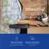 ARMSTEUN R-GO ERGONOMISCH ZWART