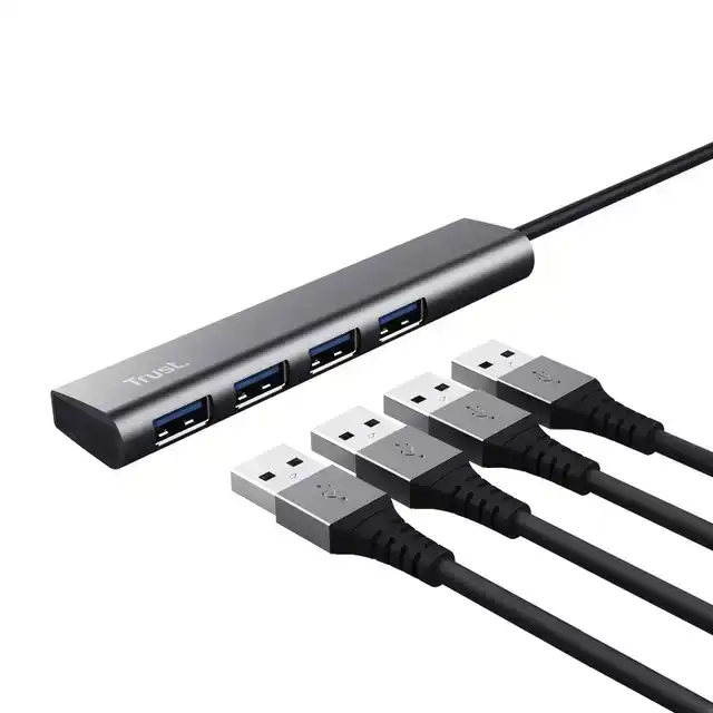 HUB TRUST HALYX 4-PORT USB-C