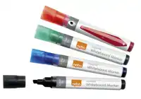 WHITEBOARDMARKER NOBO LIQUID SCHUIN ASS