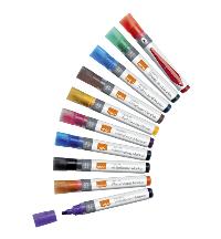 WHITEBOARDMARKER NOBO LIQUID ROND ASS