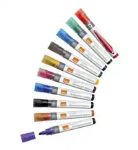 WHITEBOARDMARKER NOBO LIQUID ROND ASS