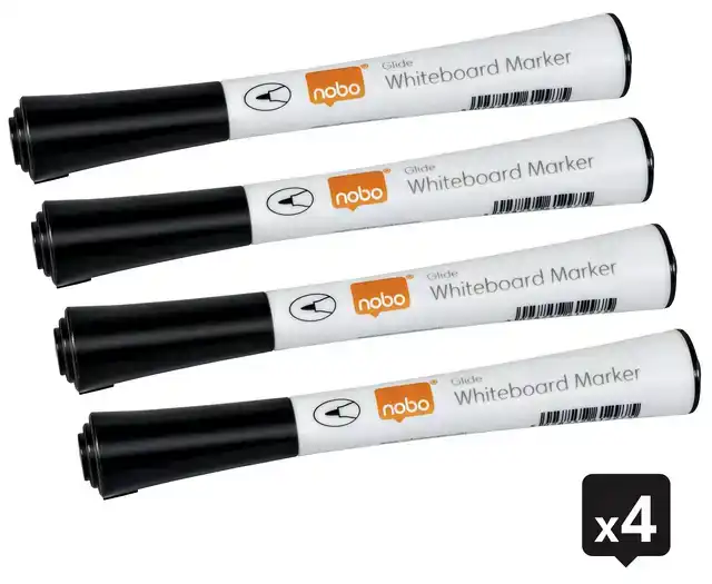 WHITEBOARDMARKER NOBO GLIDE FIJN 1MM