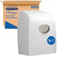 HANDDOEKROLDISPENSER AQUARIUS 6959 WIT