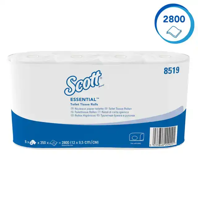 TOILETPAPIER SCOTT ESSENTIAL 2LAAGS 350