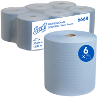 HANDDOEKROL SCOTT CONTROL 1LAAGS 304M