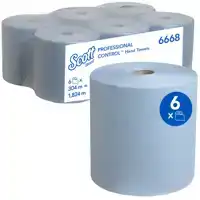 HANDDOEKROL SCOTT CONTROL 1LAAGS 304M