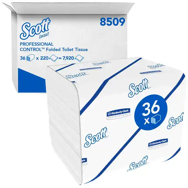 TOILETPAPIER SCOTT CONTROL GEVOUWEN