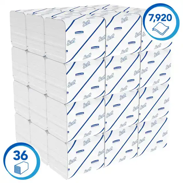 TOILETPAPIER SCOTT CONTROL GEVOUWEN