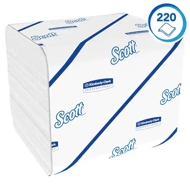 TOILETPAPIER SCOTT CONTROL GEVOUWEN