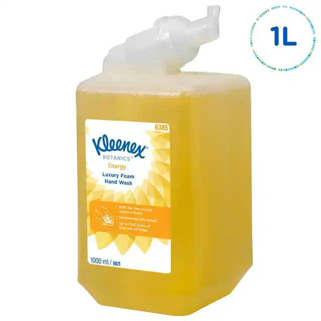 HANDZEEP KLEENEX BOTANICS ENERGY SCHUIM