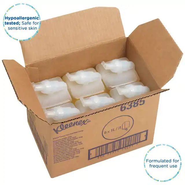 HANDZEEP KLEENEX BOTANICS ENERGY SCHUIM