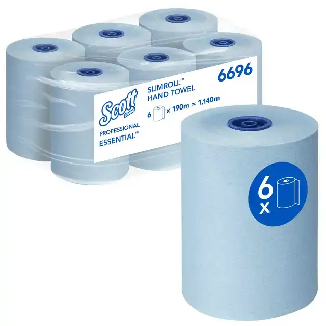 HANDDOEKROL SCOTT SLIMROLL 1LAAGS 190M