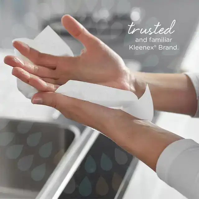 HANDDOEK KLEENEX ULTRA 2LAAGS 215X318MM