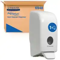 HANDZEEPDISPENSER AQUARIUS 6948 1L WIT