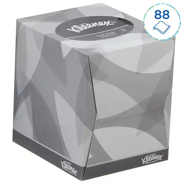 FACIAL TISSUES KLEENEX KUBUS 2LAAGS 88