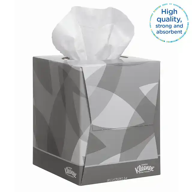 FACIAL TISSUES KLEENEX KUBUS 2LAAGS 88