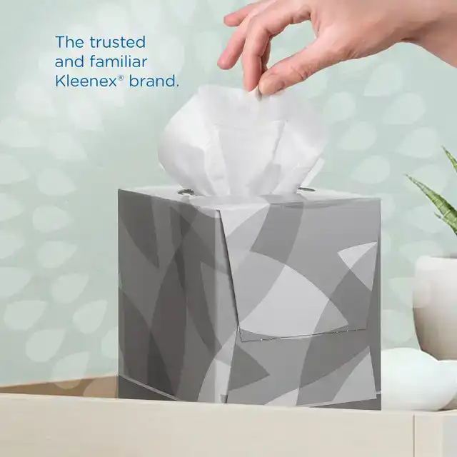 FACIAL TISSUES KLEENEX KUBUS 2LAAGS 88
