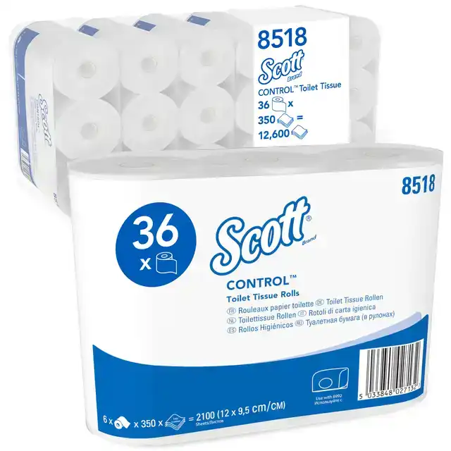 TOILETPAPIER SCOTT CONTROL 3LAAGS 350