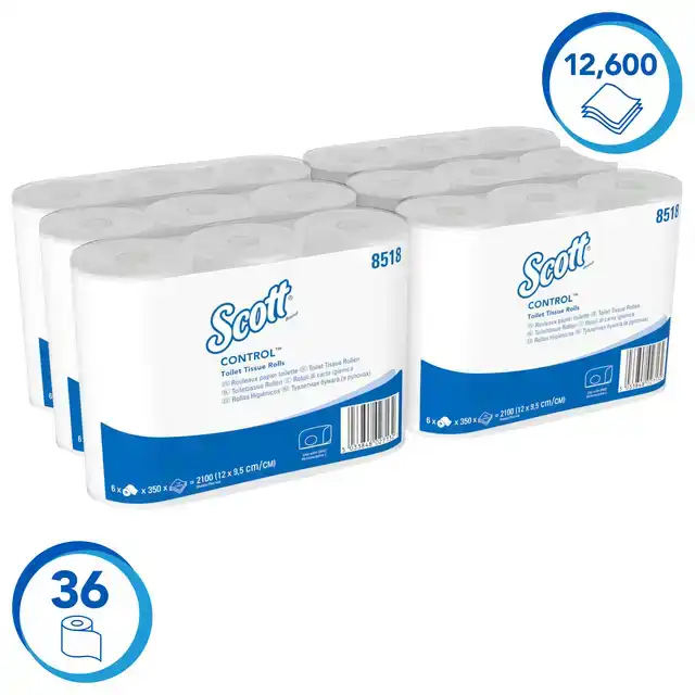 TOILETPAPIER SCOTT CONTROL 3LAAGS 350