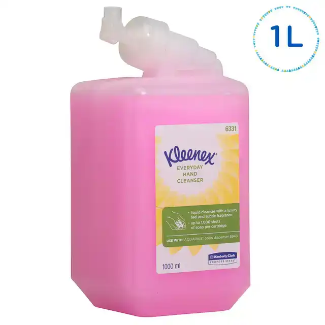 HANDZEEP KLEENEX VLOEIBAAR ROZE 1000ML