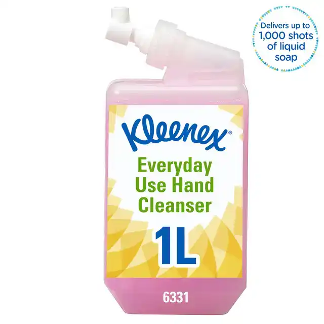 HANDZEEP KLEENEX VLOEIBAAR ROZE 1000ML