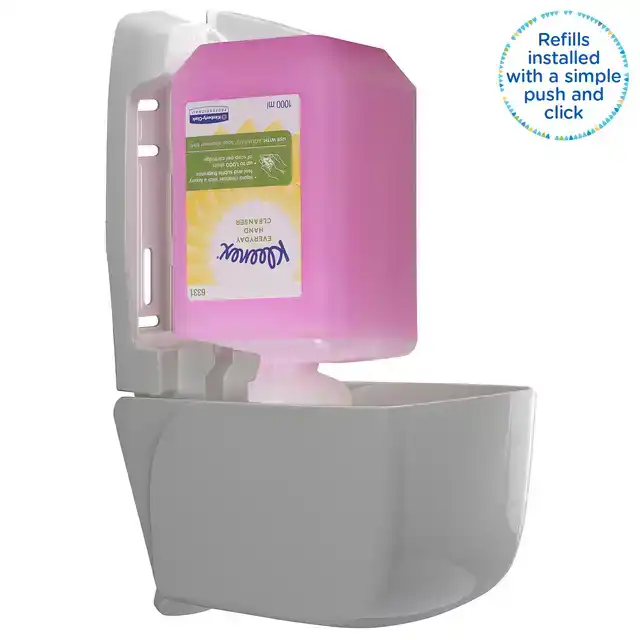 HANDZEEP KLEENEX VLOEIBAAR ROZE 1000ML