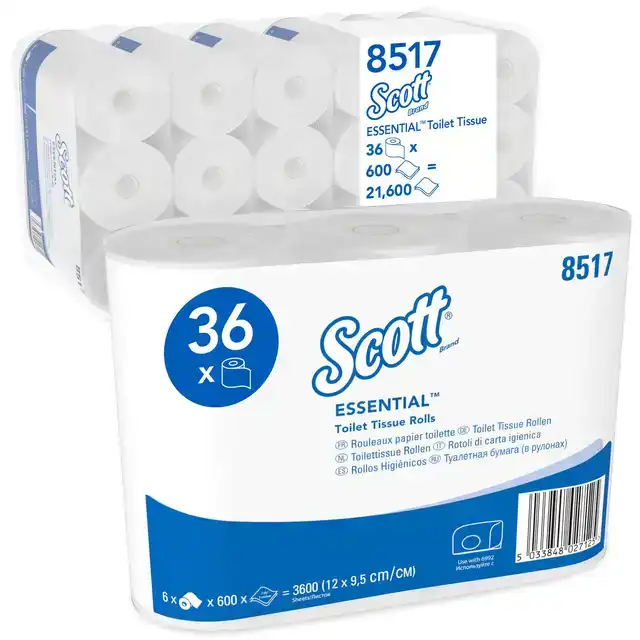 TOILETPAPIER SCOTT ESSENTIAL 2LAAGS 600