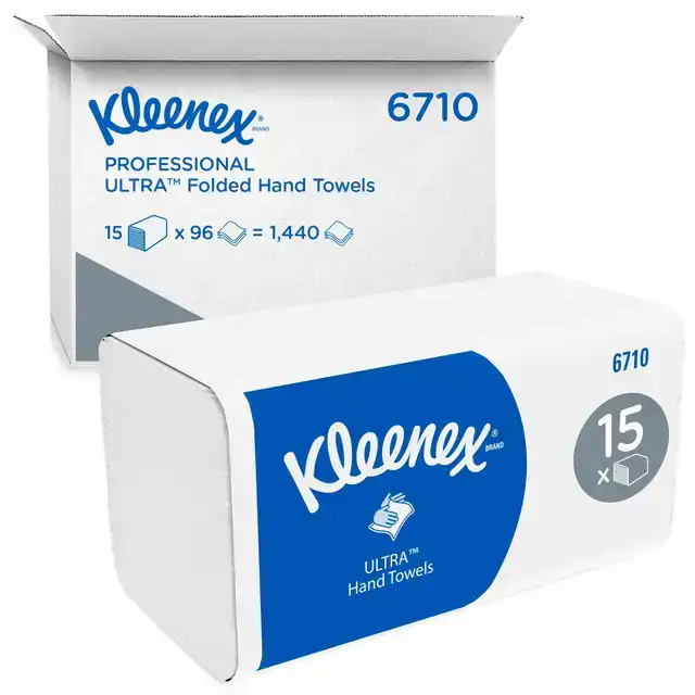 HANDDOEK KLEENEX ULTRA 3LAAGS 215X318MM