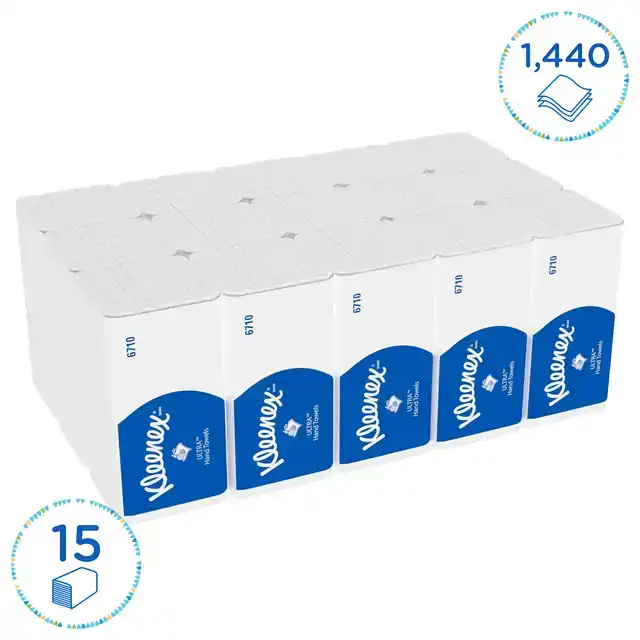 HANDDOEK KLEENEX ULTRA 3LAAGS 215X318MM