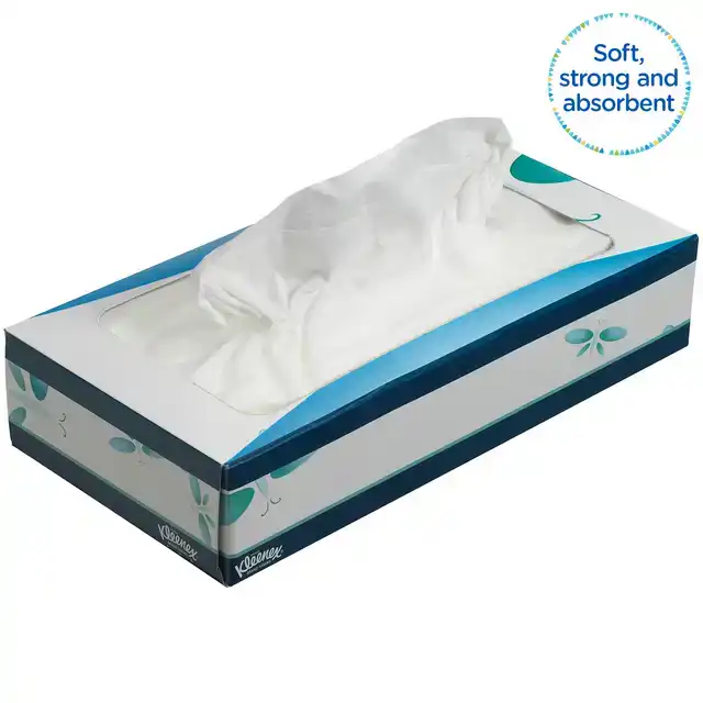FACIAL TISSUES KLEENEX 3LAAGS 72 VEL