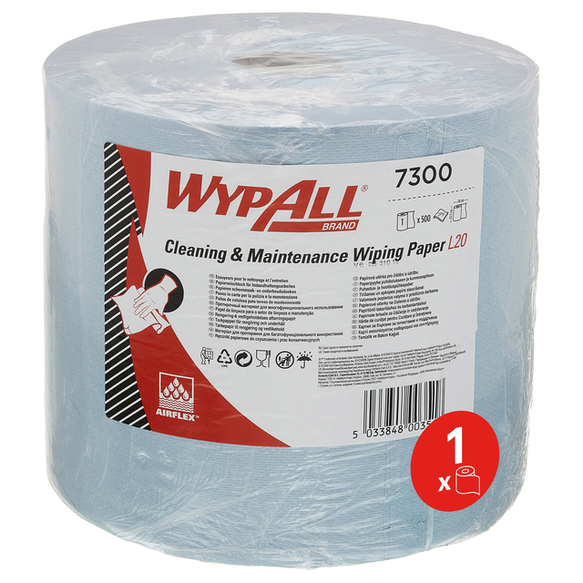 POETSPAPIER WYPALL L20 2LAAGS 500 VEL