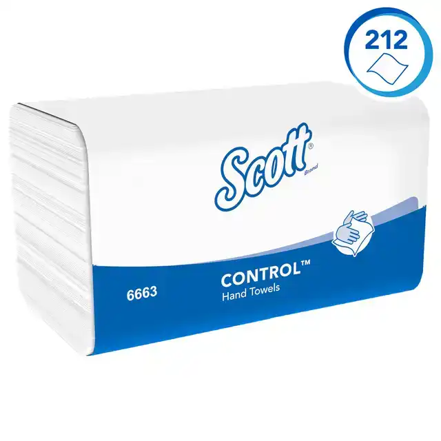 HANDDOEK SCOTT CONTROL 1LAAGS 215X315MM