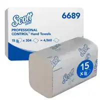 HANDDOEK SCOTT CONTROL 1LAAGS 200X210MM