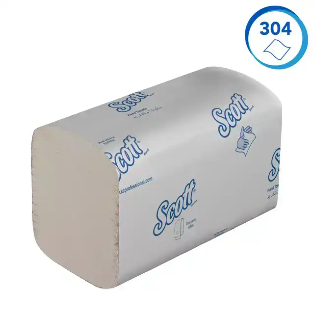HANDDOEK SCOTT CONTROL 1LAAGS 200X210MM