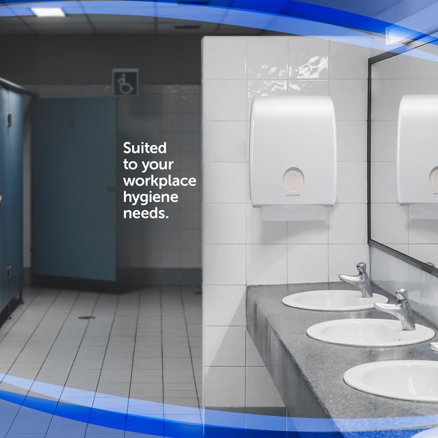 HANDDOEKDISPENSER KIMBERLY CLARK